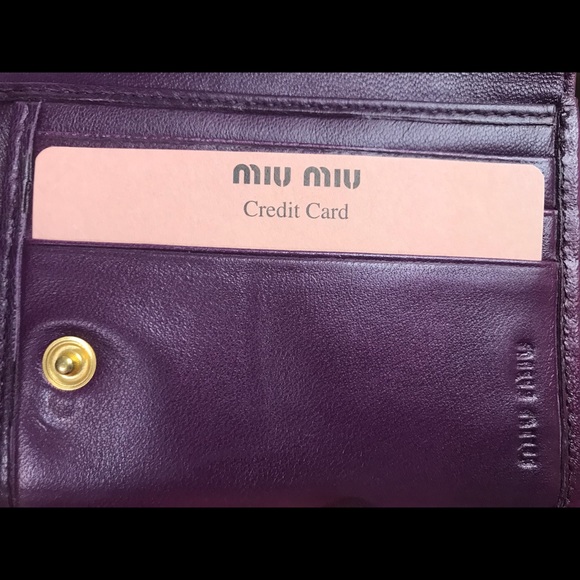 Miu Miu Nappa Long Wallet - Picture 6 of 8